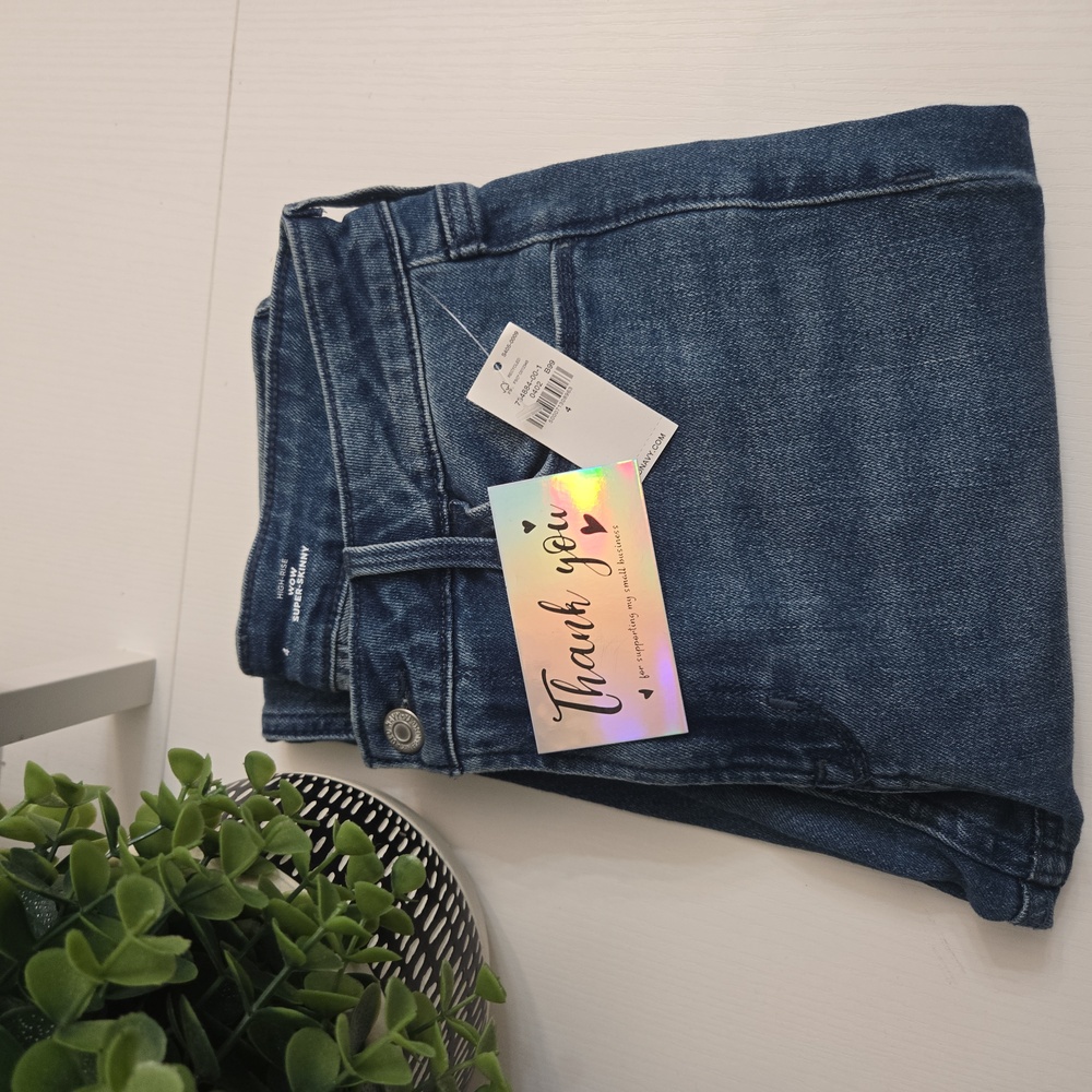 NWT Old Navy High-waisted Wow Super-skinny Jeans Size 4 - Picture 14 of 17